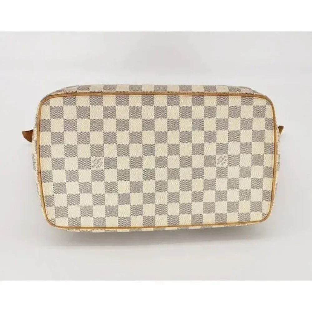 Louis Vuitton Saleya MM Damier Azur Tote Excellent Condition